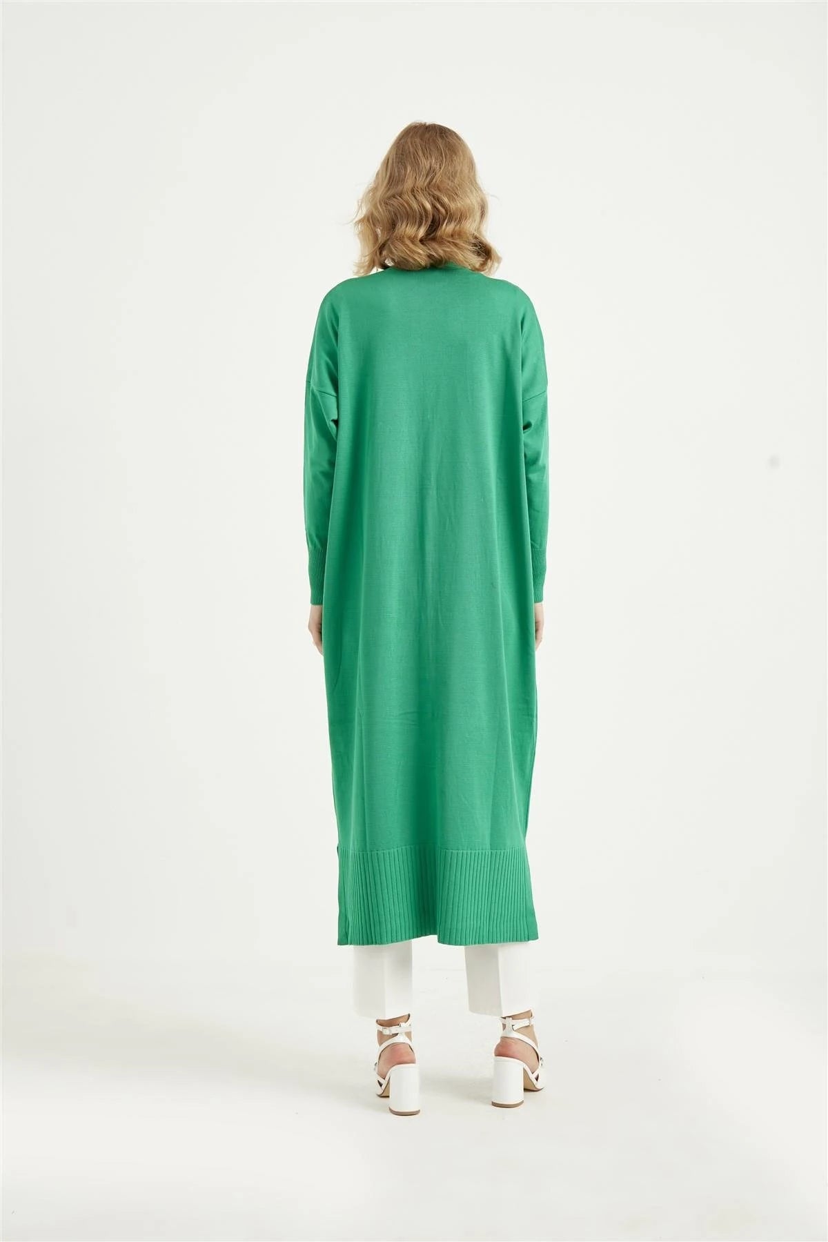 V Yaka Tam Boy Hırka