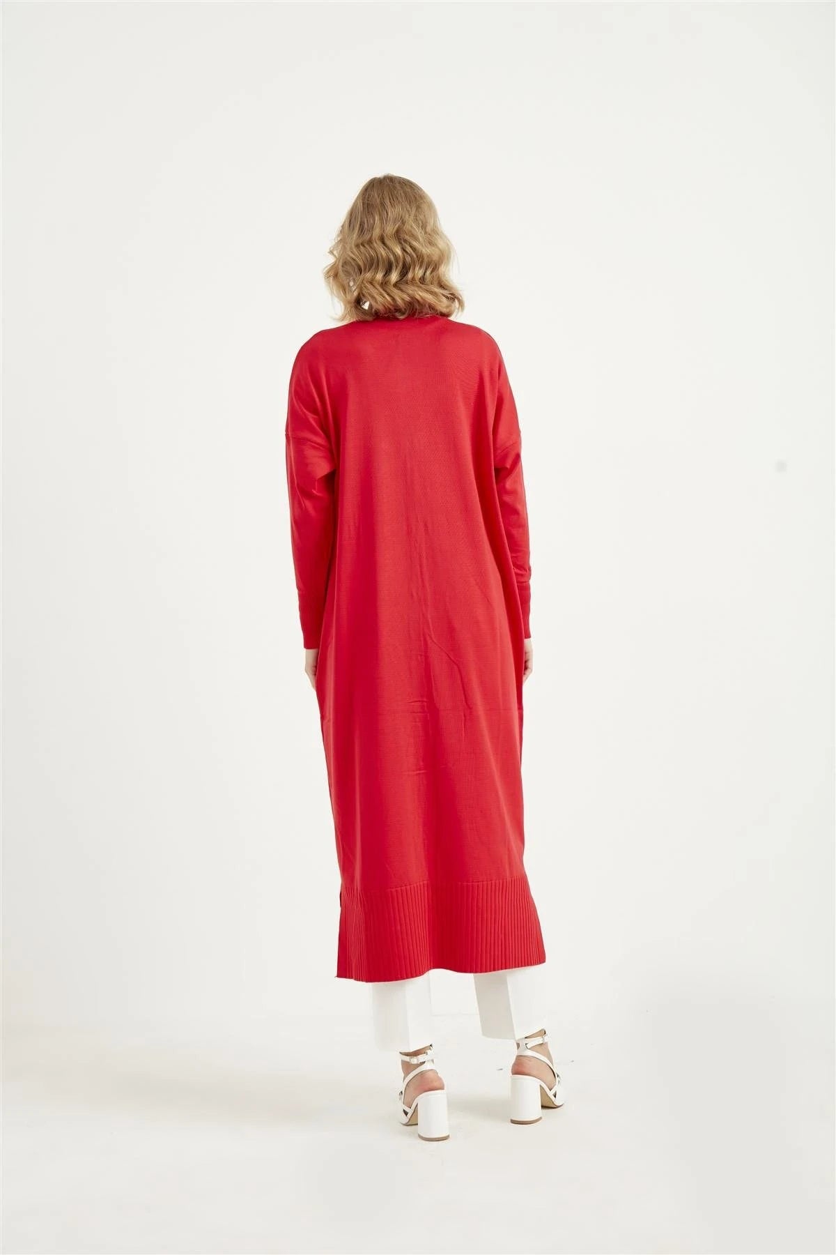 V Yaka Tam Boy Hırka