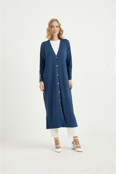 V Yaka Tam Boy Hırka