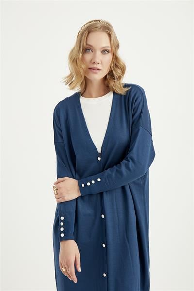 V Yaka Tam Boy Hırka