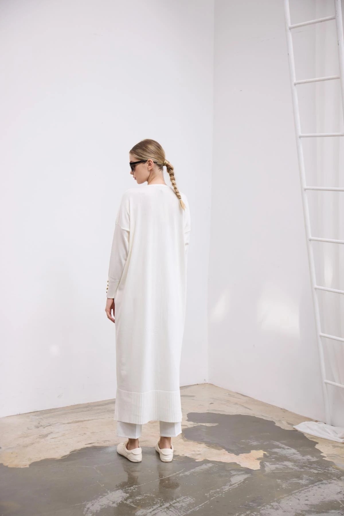 V Yaka Tam Boy Hırka