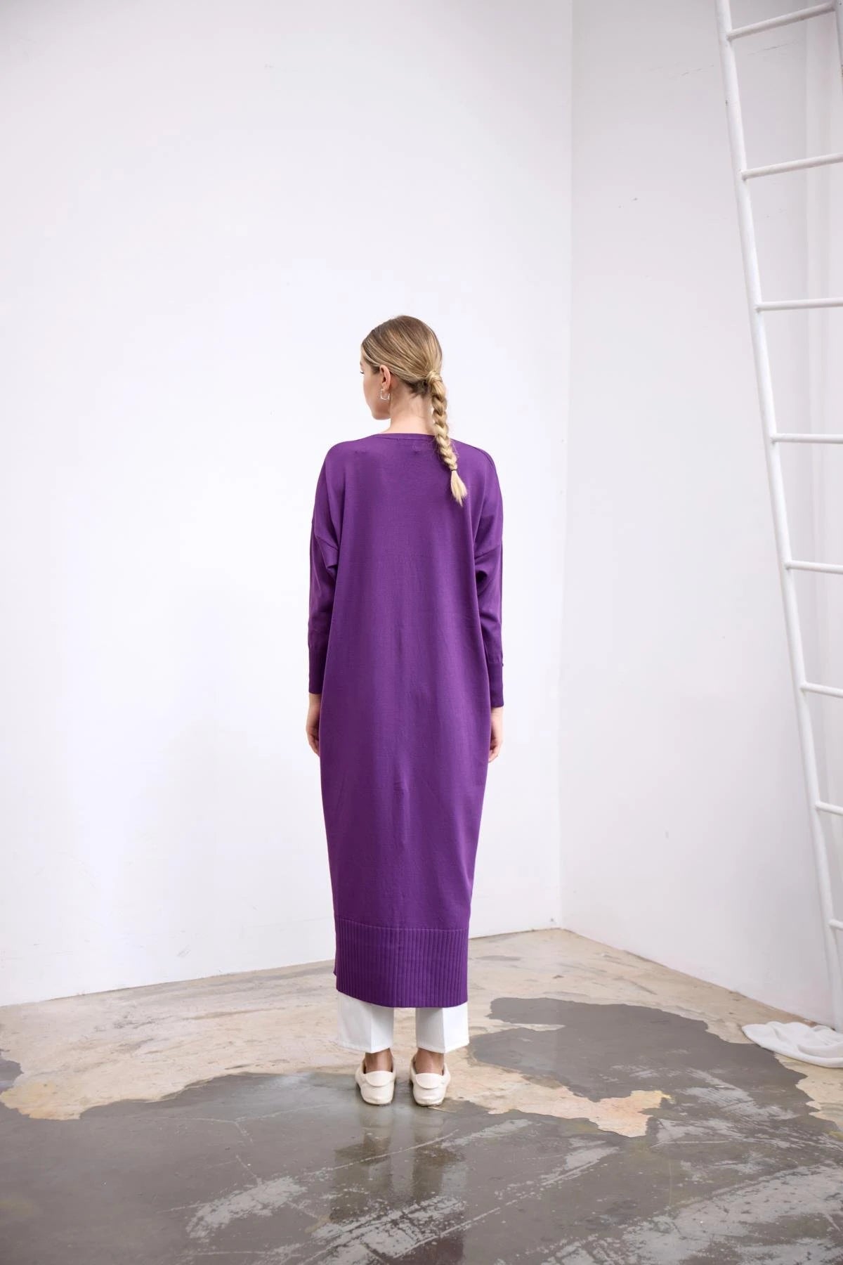 V Yaka Tam Boy Hırka