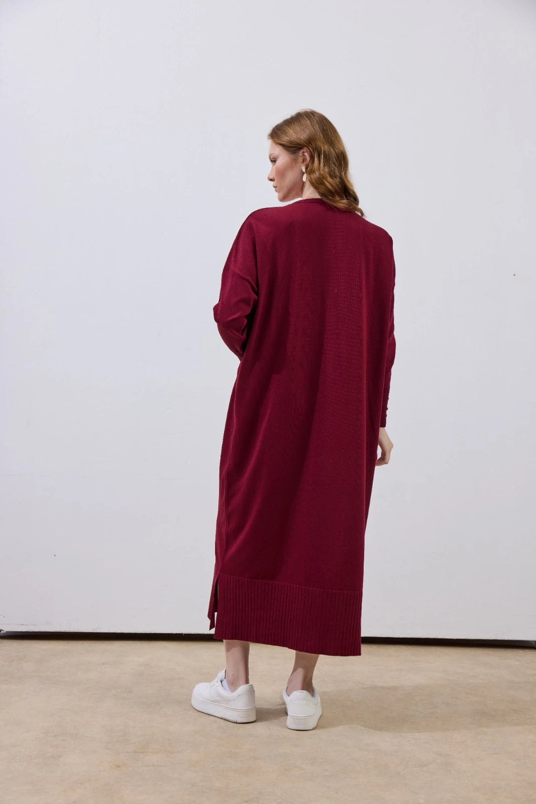 V Yaka Tam Boy Hırka