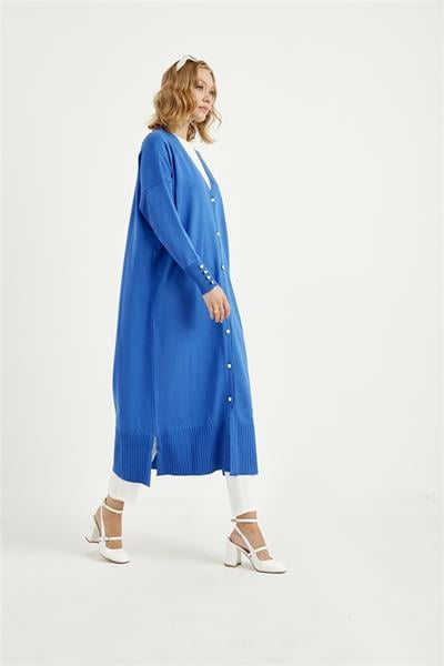 V Yaka Tam Boy Hırka