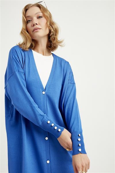 V Yaka Tam Boy Hırka