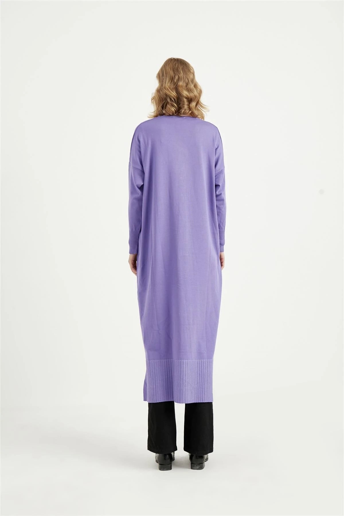 V Yaka Tam Boy Hırka