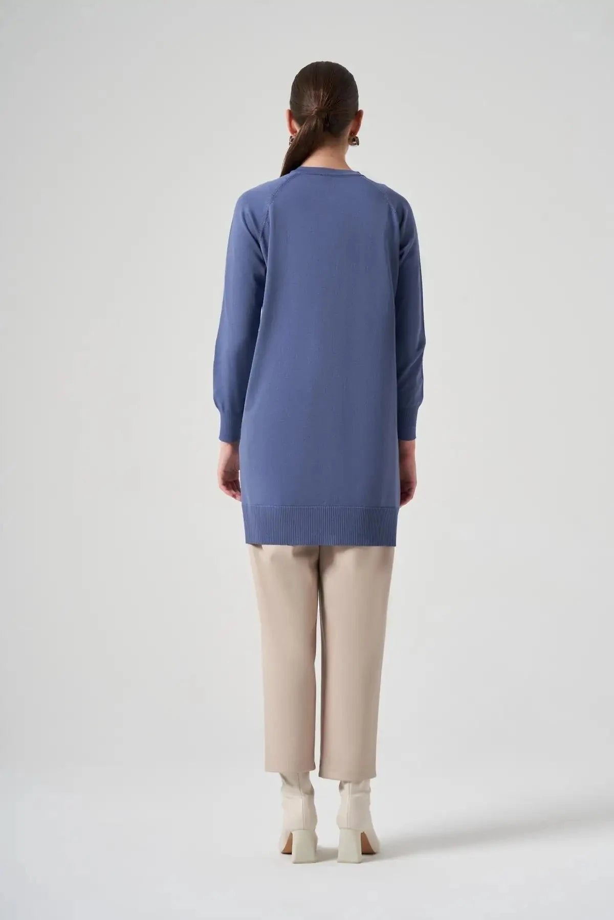 Nuss Kazayağı Desen Hırka