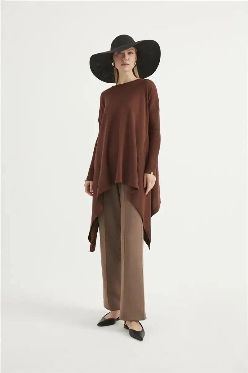 Melinda Verevli Merserize Tunik