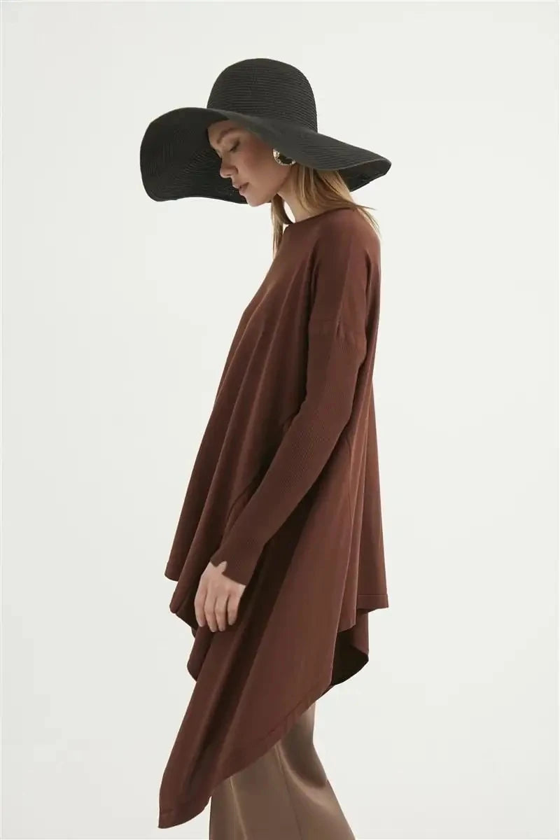 Melinda Verevli Merserize Tunik