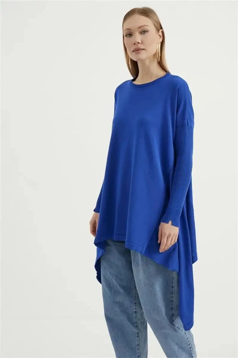 Melinda Verevli Merserize Tunik