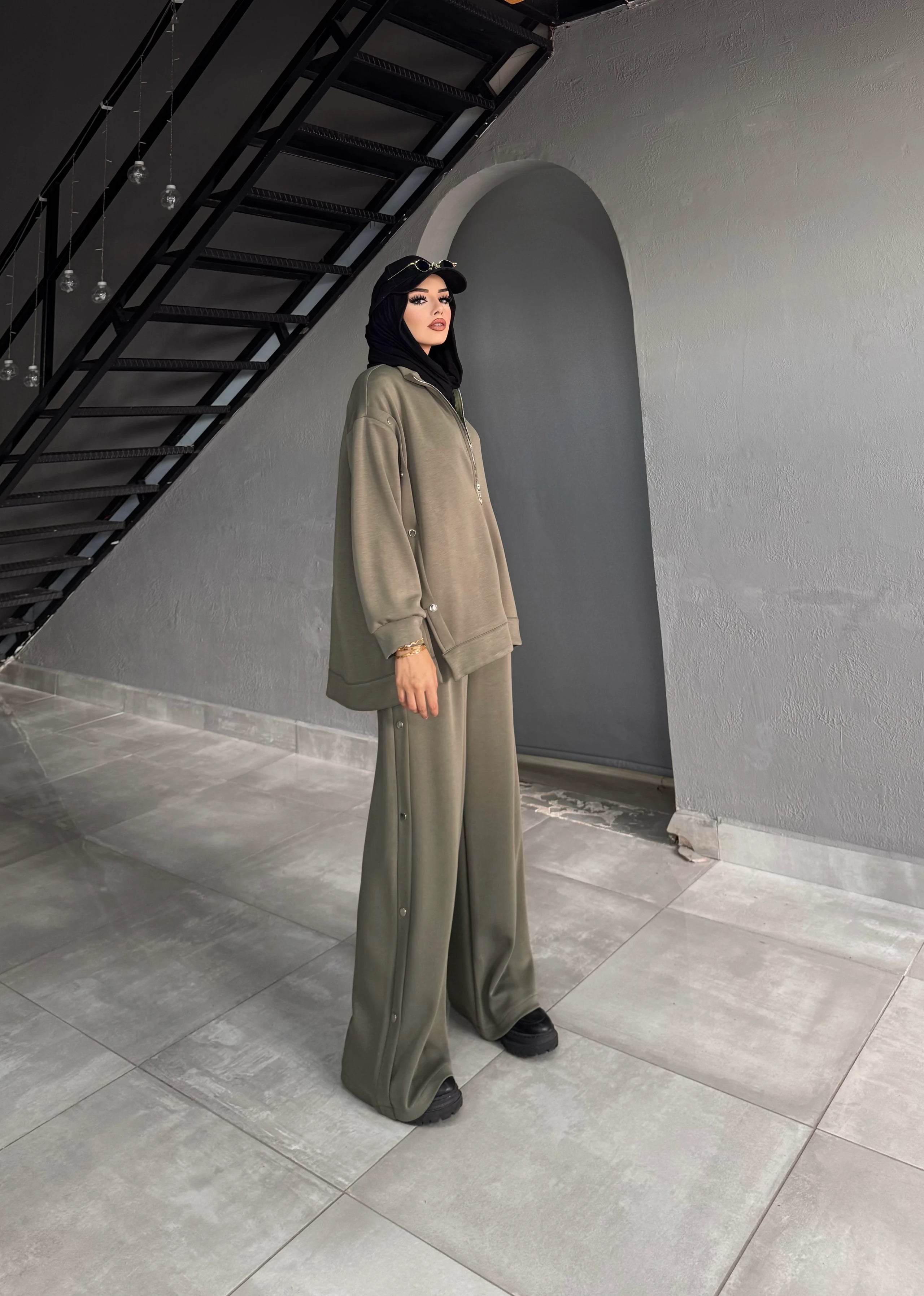 Fermuarlı Squba Takım