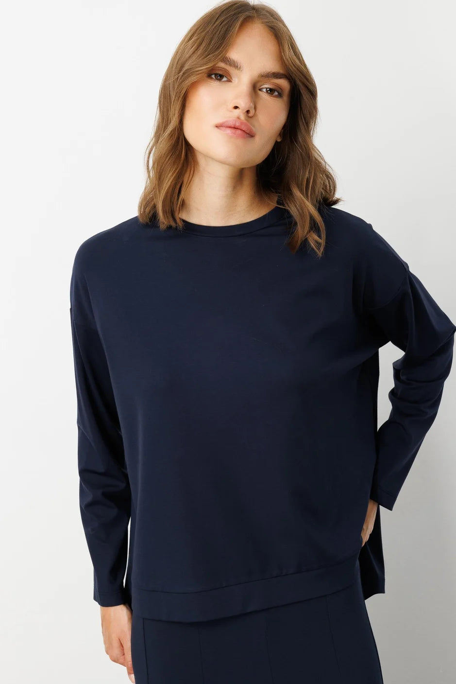 Micca Mybch Örme Ekstra Dökümlü Yumuşak Dokulu Parçalı Etek Kombinli Zamansız Takım