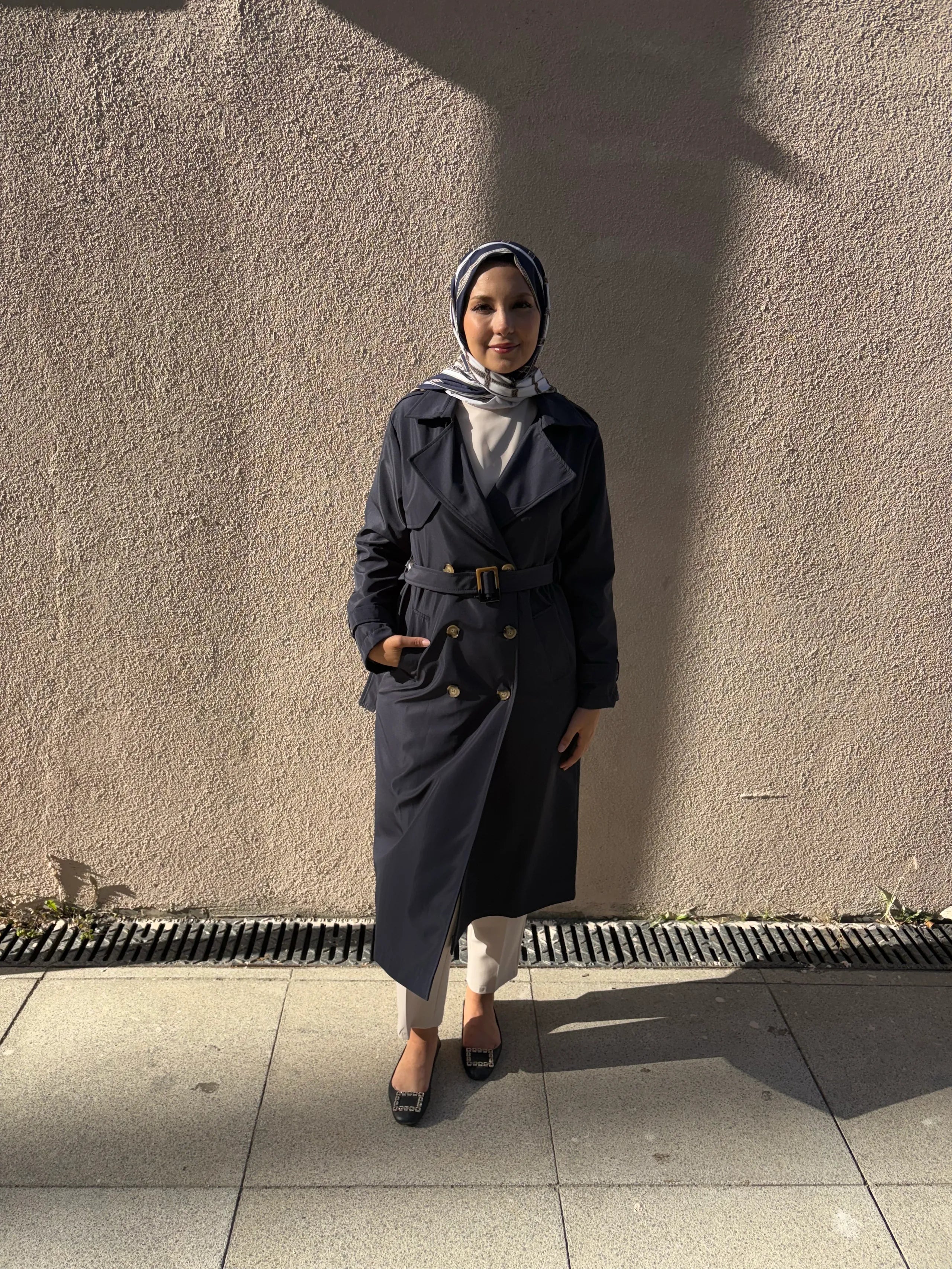 Beli Kuşaklı Trençkot