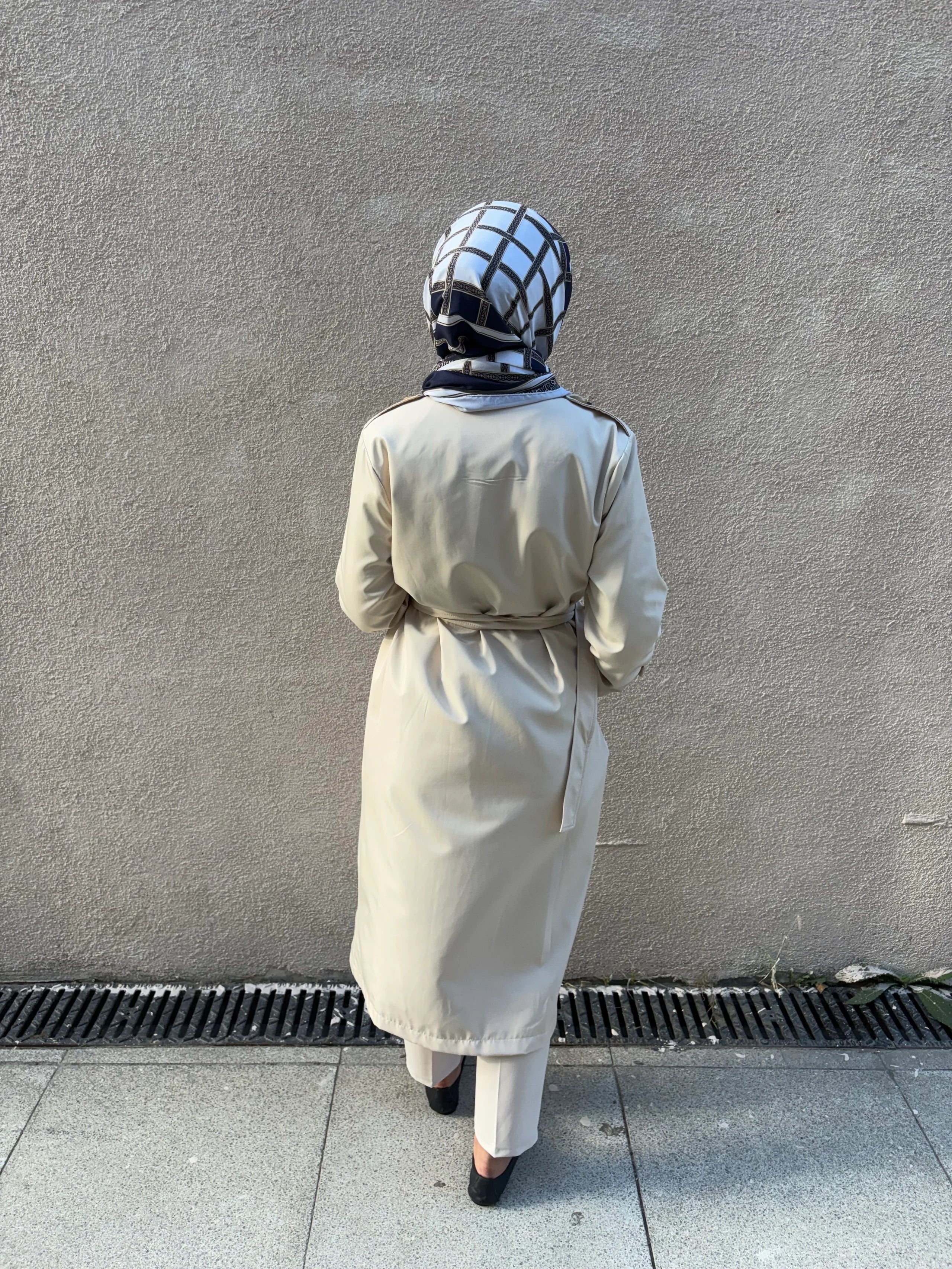 Beli Kuşaklı Trençkot