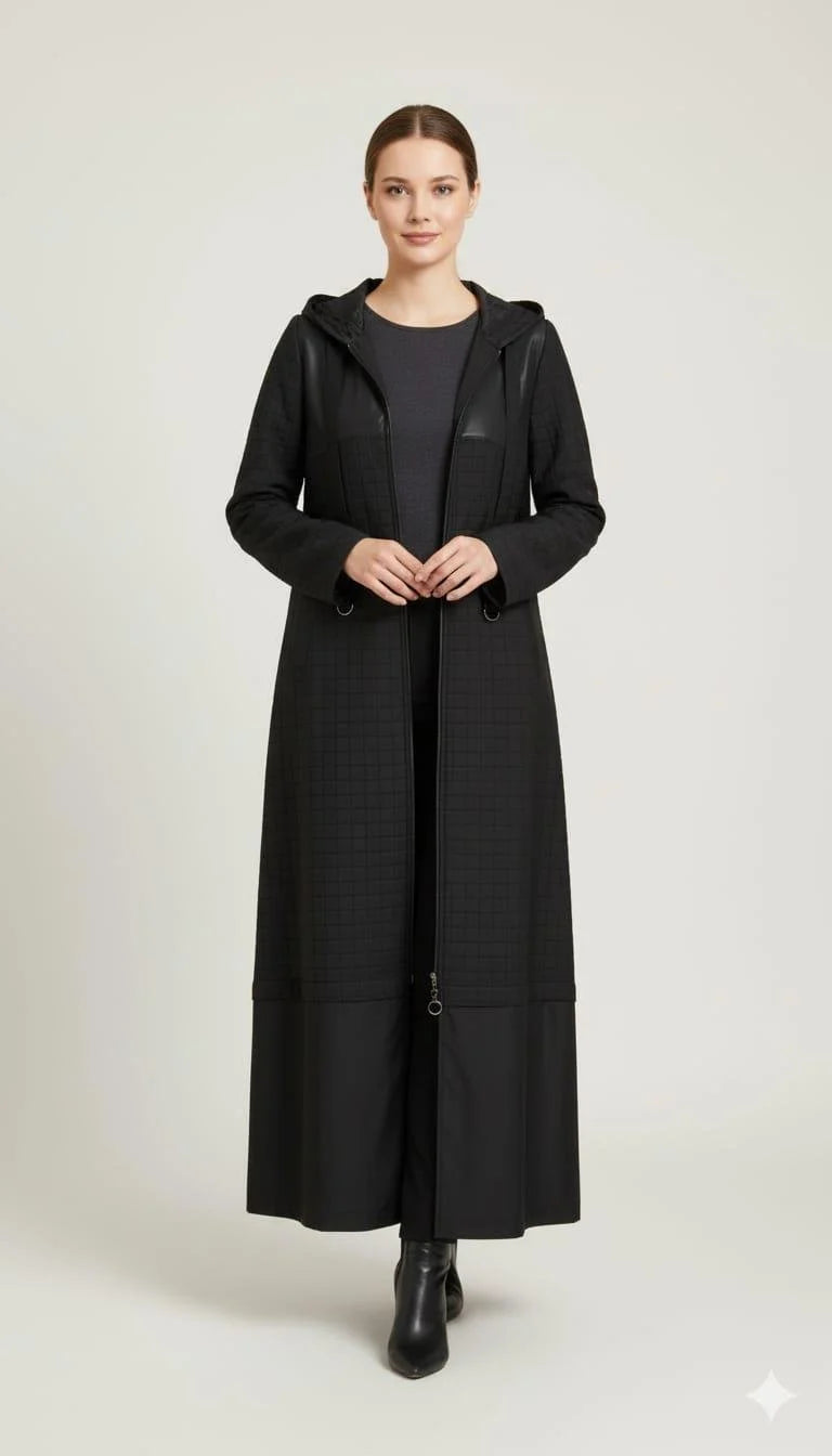 Micca Jakar Kapitone ve Cupra Plys Mix Astarlı Spor Mevsimlik Trench Kap