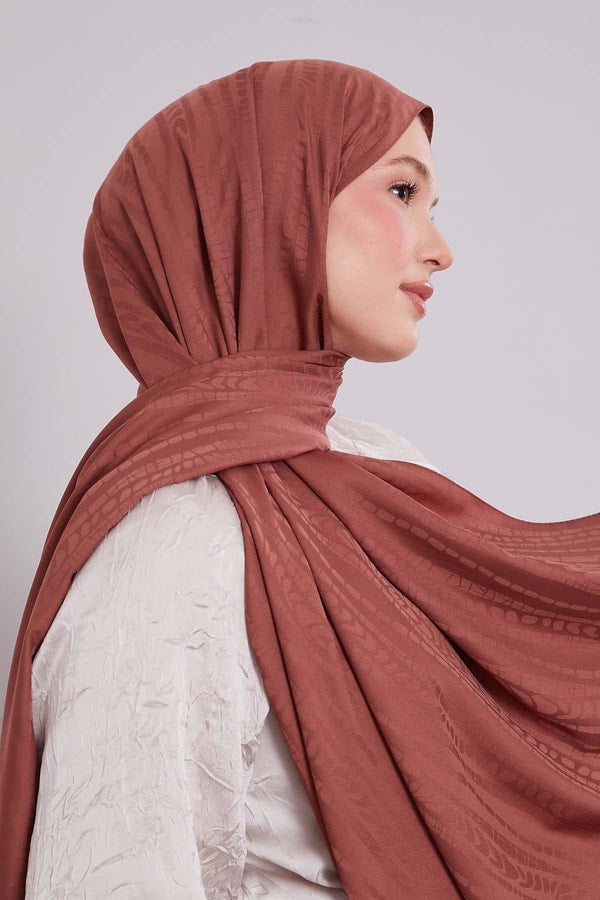 Levid'or Karışık Şerit Desen Green Şal