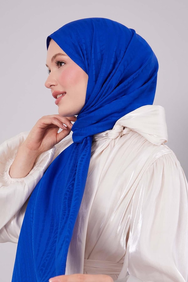 Levid'or Karışık Şerit Desen Green Şal