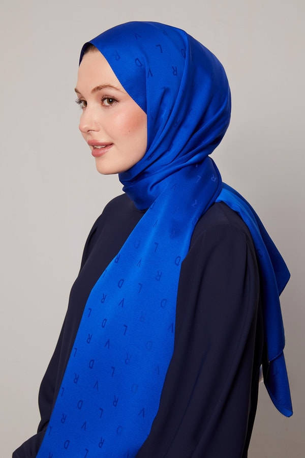 Levid'or Lvd Baskılı Jakarlı Şal