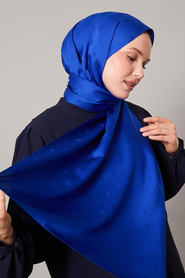 Levid'or Lvd Baskılı Jakarlı Şal