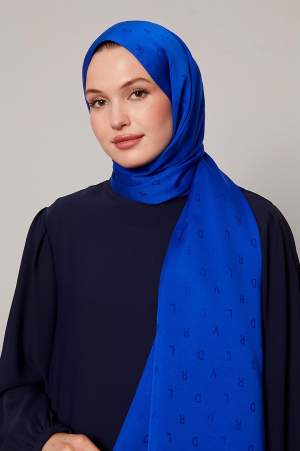 Levid'or Lvd Baskılı Jakarlı Şal