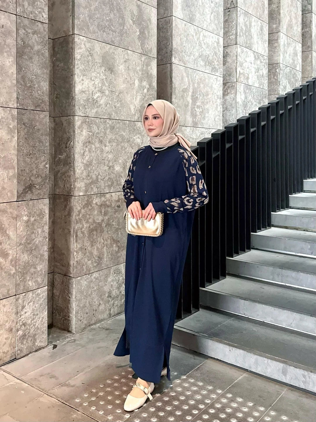 Leopar Tam Boy Merserize Hırka