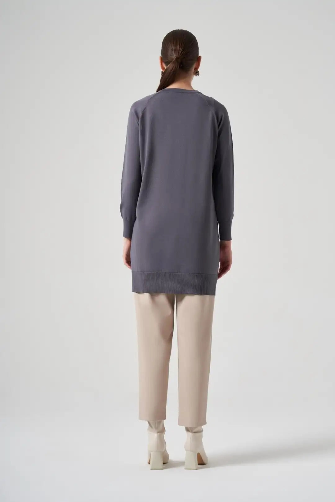 Nuss Kazayağı Desen Hırka