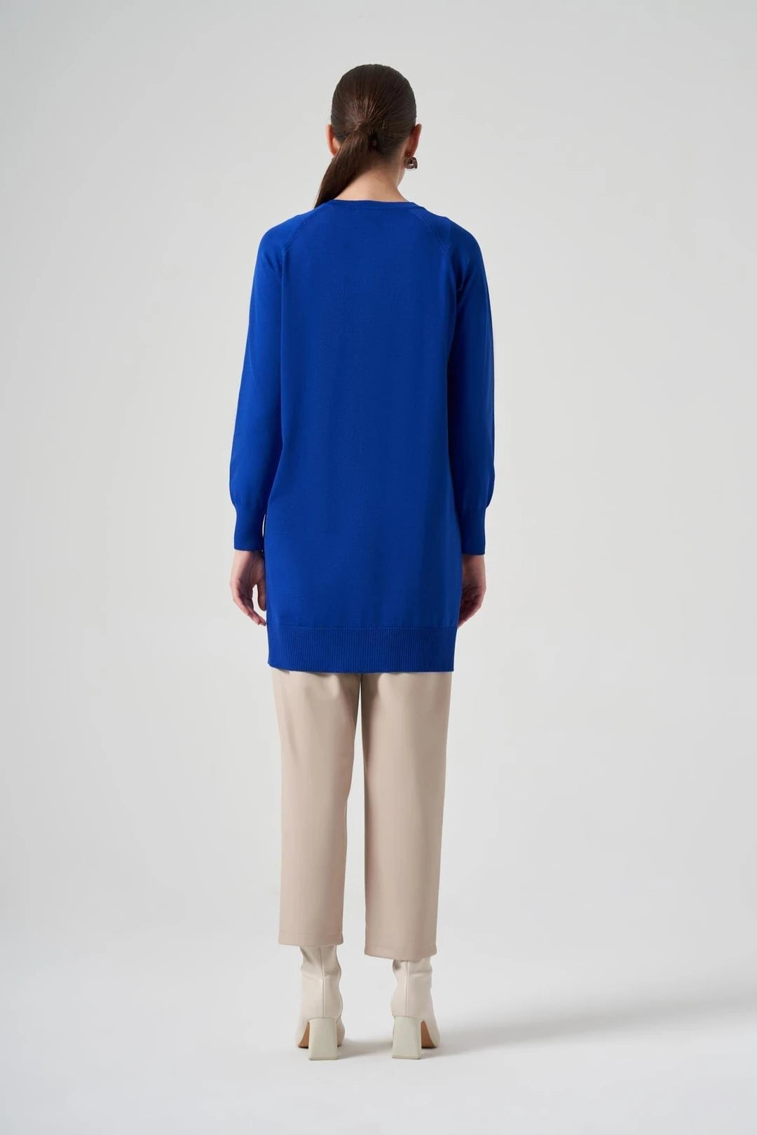 Nuss Kazayağı Desen Hırka