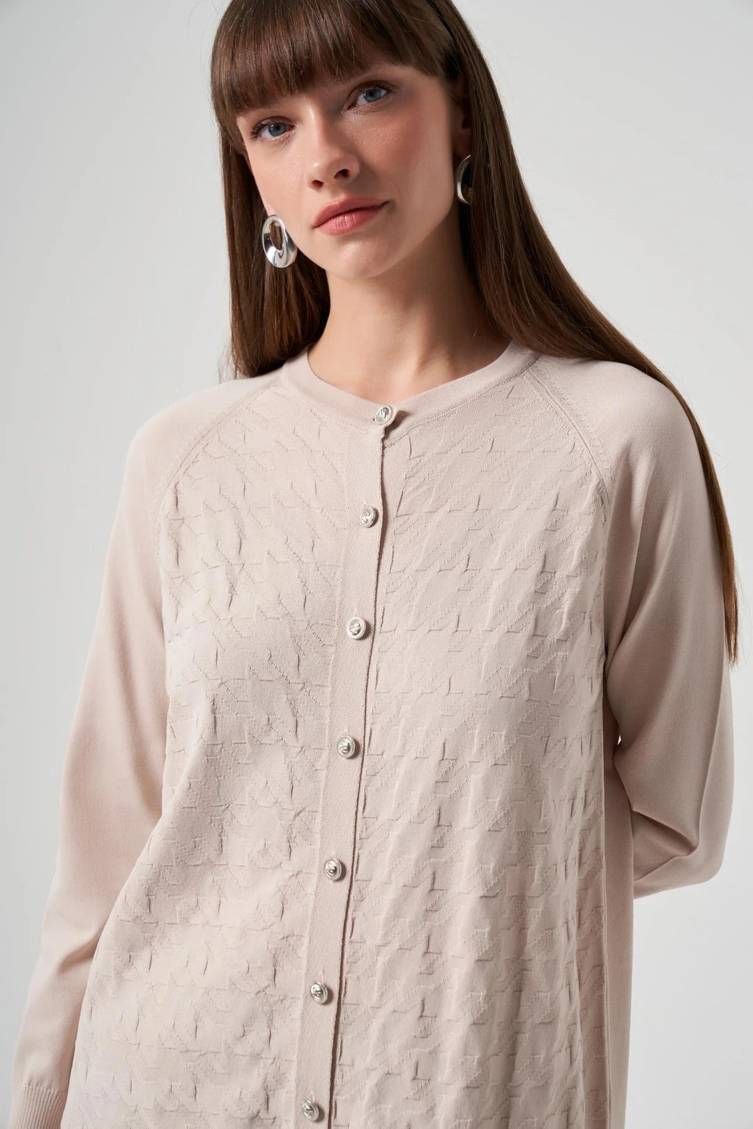 Nuss Kazayağı Desen Hırka