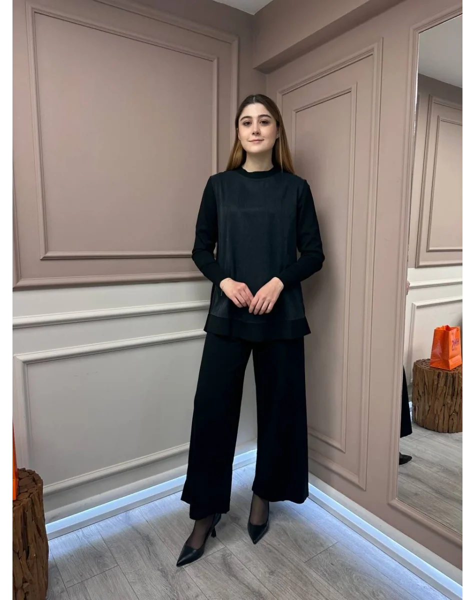 Nuss Merserize Pantolon Takım