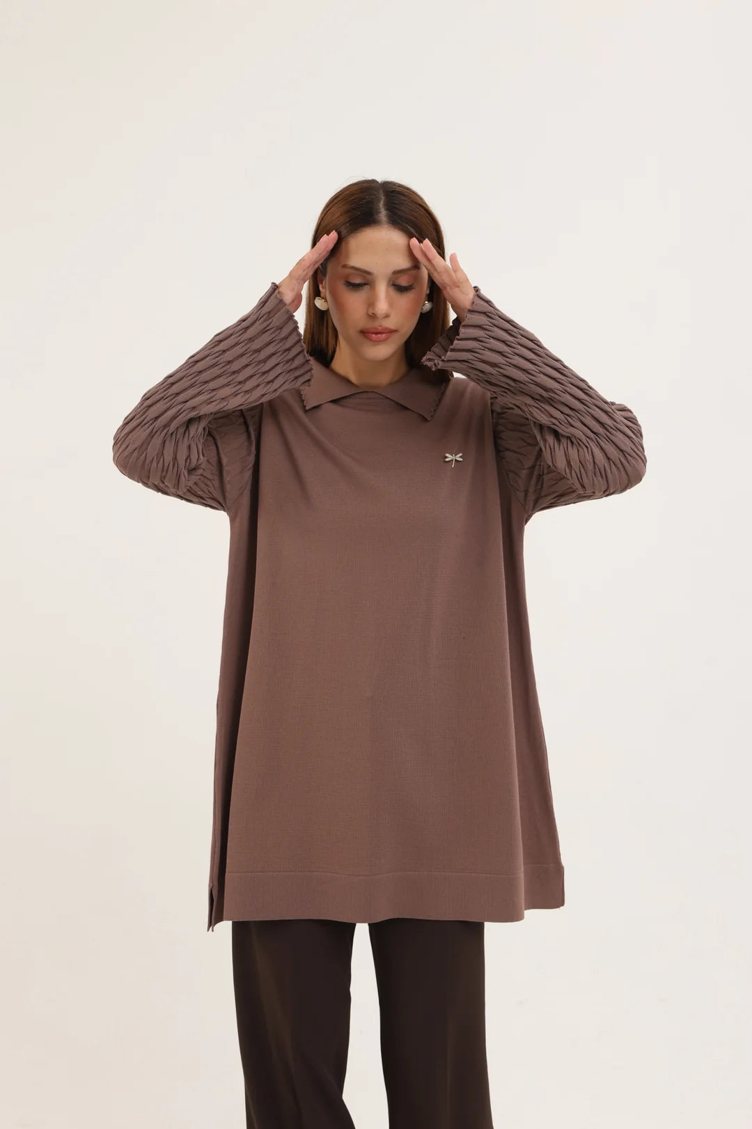 Saç Örgü Tunik