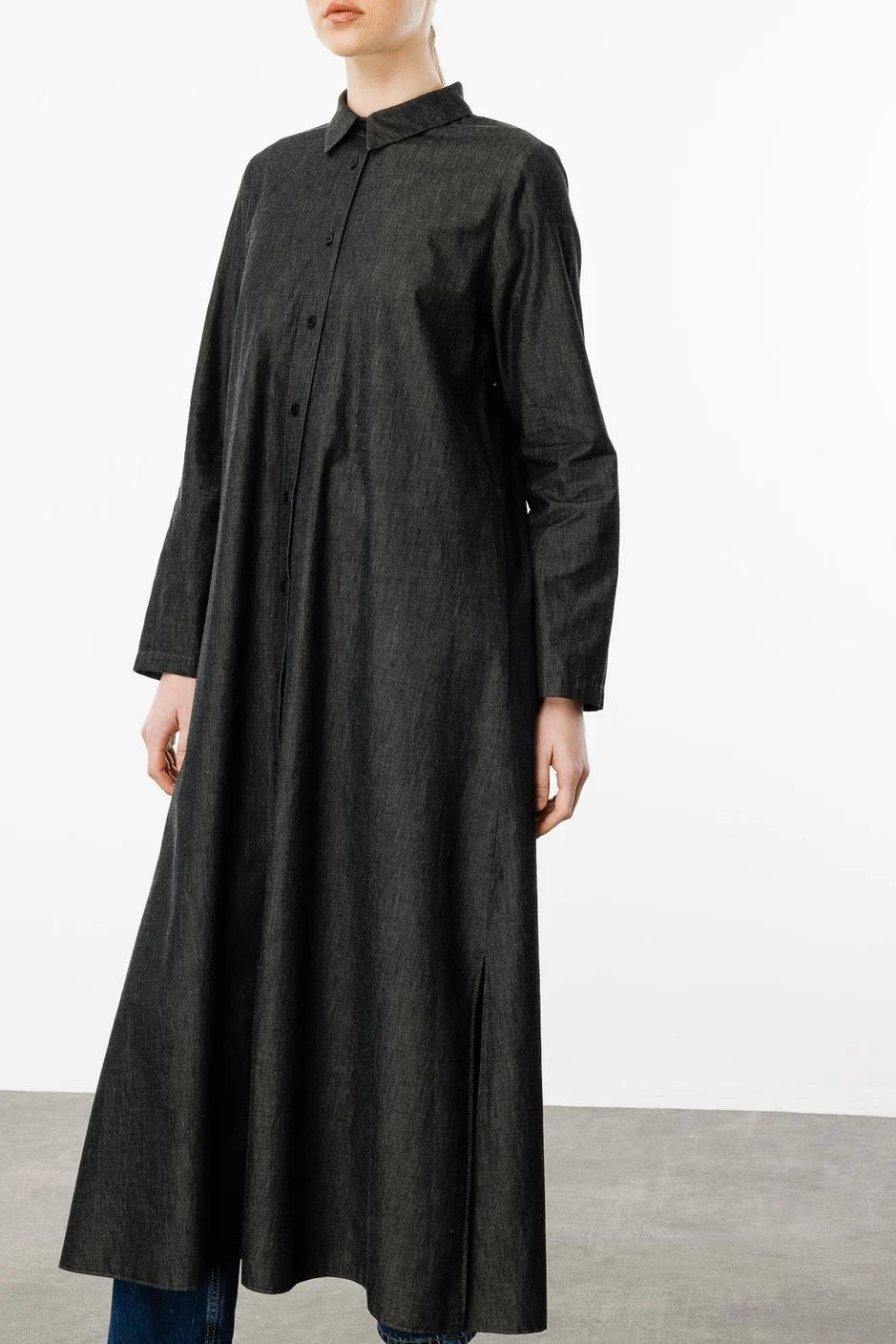 Renkli Boncuk İşleme %100 Pamuk İnce Spor Kap Ferace