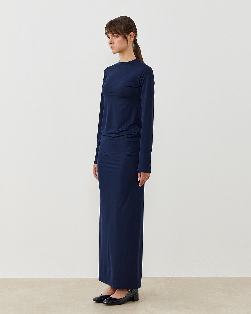 Düz Dar Uzun Kalem Etek