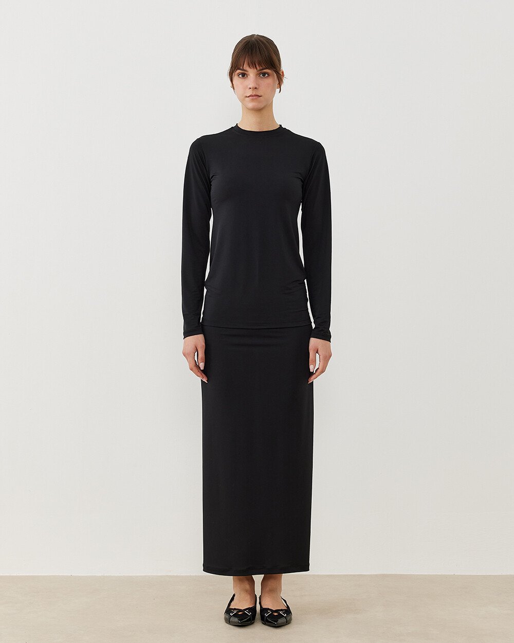 Düz Dar Uzun Kalem Etek